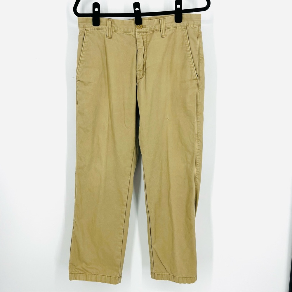 Eddie Bauer 32x30 Flannel Lined Khakis